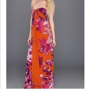 Like New Jessica Simpson Floral Maxi Dress